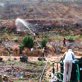 Hydro Seeding at NLC Neyveli